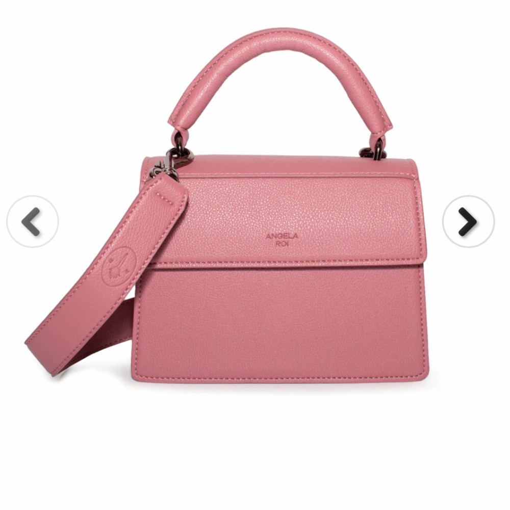 Angela Roi sustainable vegan leather bag NWT